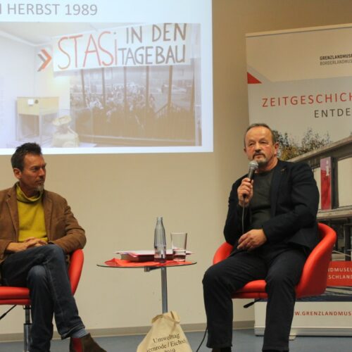 Podium zur Stasi-Besetzung in Erfurt und Worbis
